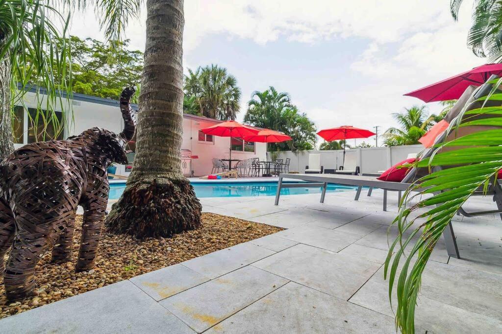 Private Oasis With Pool Near Beaches, Dining & Las Olas Fort Lauderdale Dış mekan fotoğraf