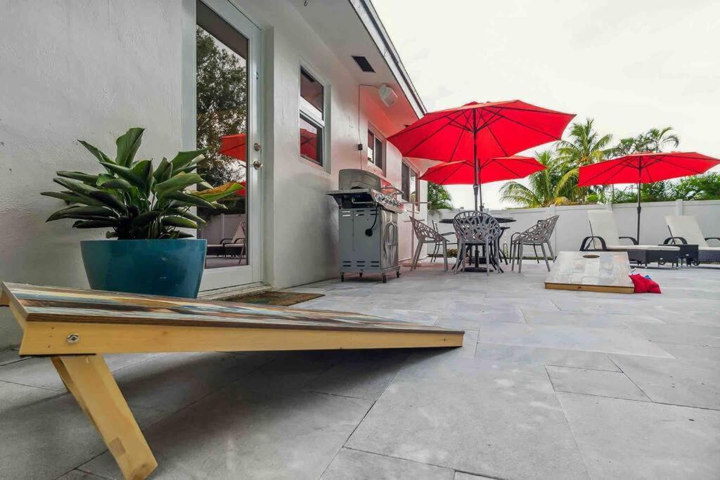 Private Oasis With Pool Near Beaches, Dining & Las Olas Fort Lauderdale Dış mekan fotoğraf