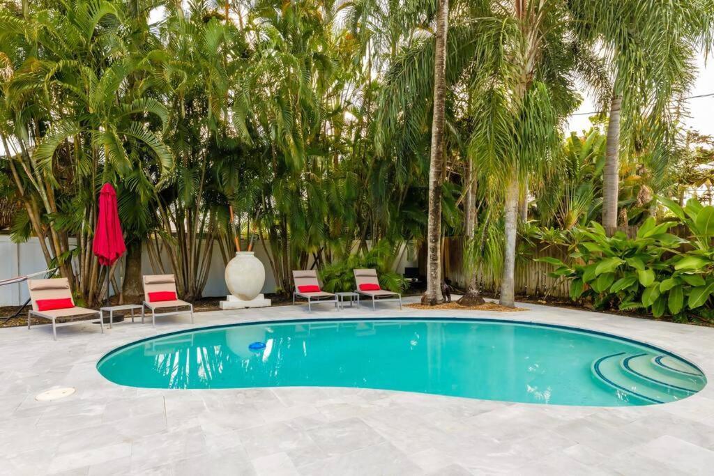 Private Oasis With Pool Near Beaches, Dining & Las Olas Fort Lauderdale Dış mekan fotoğraf