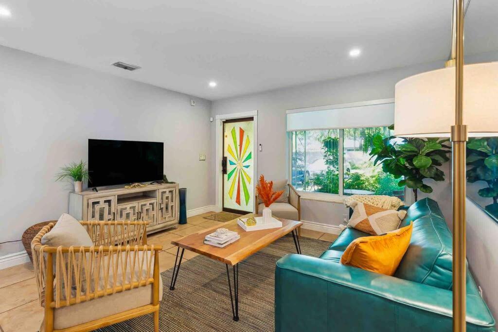 Private Oasis With Pool Near Beaches, Dining & Las Olas Fort Lauderdale Dış mekan fotoğraf