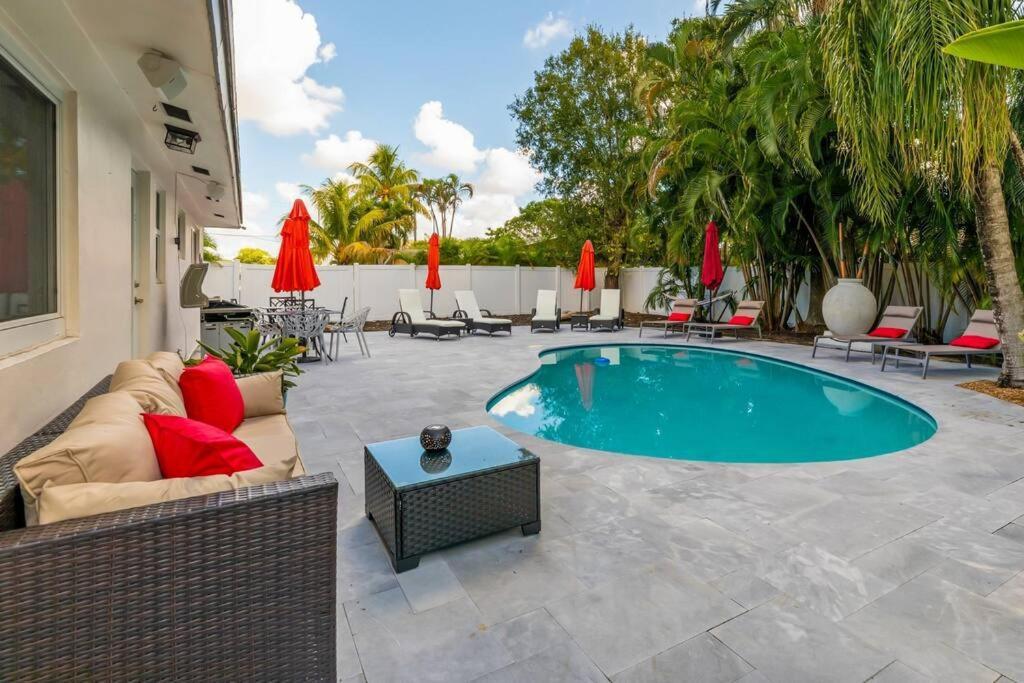 Private Oasis With Pool Near Beaches, Dining & Las Olas Fort Lauderdale Dış mekan fotoğraf